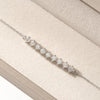 KUTPF 100% 925 Sterling Silver Bracelets 3mm Moissanite Bracelet for Women Round Cut D Color Diamond Hand Leg Chain Fine Jewelry - Rokshok